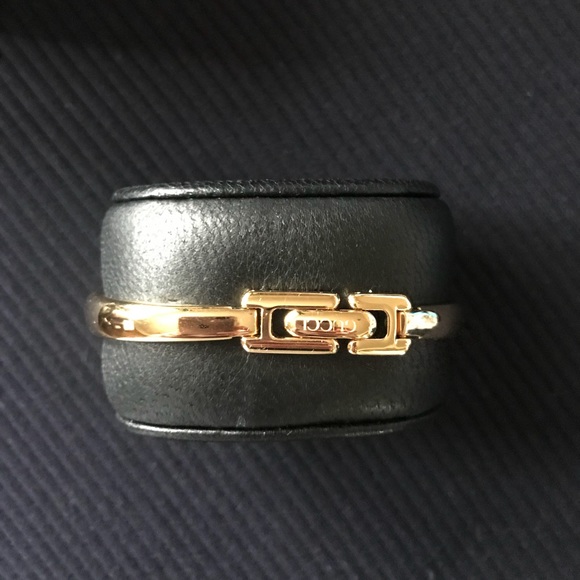 Gold Gucci Bangle Ladies Watch